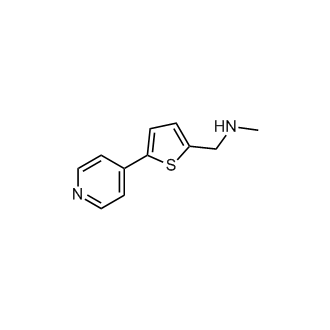 N-methyl-1-(5-(pyridin-4-yl)thiophen-2-yl)methanamine
