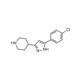 4-(5-(4-Chlorophenyl)-1H-pyrazol-3-yl)piperidine
