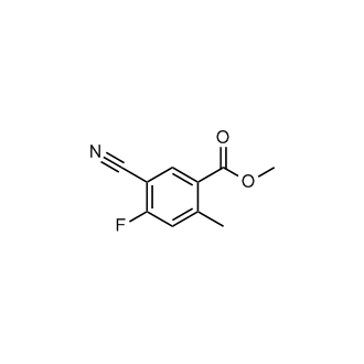 Methyl 5-cyano-4-fluoro-2-methylbenzoate