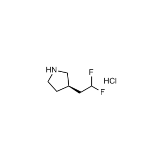 (3R)-(2,2-Difluoroethyl)pyrrolidine hydrochloride