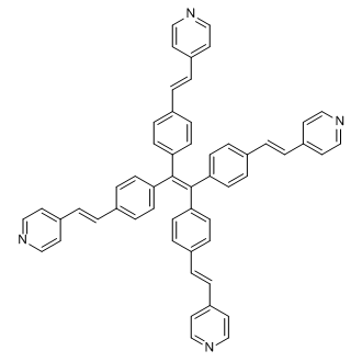 1,1,2,2-Tetrakis(4-((E)-2-(pyridin-4-yl)vinyl)phenyl)ethene