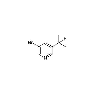 3-Bromo-5-(2-fluoropropan-2-yl)pyridine