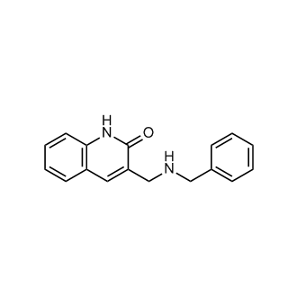 3-((Benzylamino)methyl)quinolin-2(1H)-one