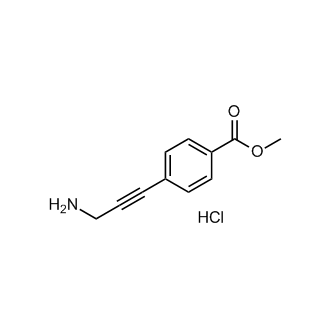 Methyl 4-(3-aminoprop-1-yn-1-yl)benzoate hydrochloride