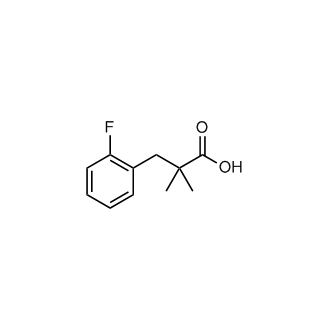 3-(2-Fluorophenyl)-2,2-dimethylpropanoic acid