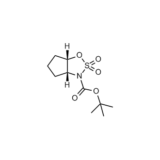 (3aR,6aS)-tert-Butyl tetrahydrocyclopenta[d][1,2,3]oxathiazole-3(3aH)-carboxylate 2,2-dioxide