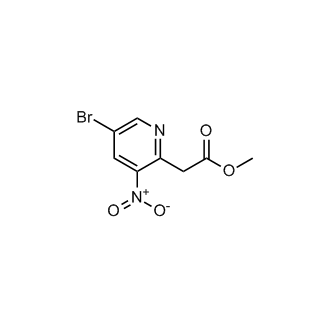 Methyl 2-(5-bromo-3-nitropyridin-2-yl)acetate