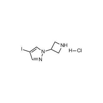 1-(Azetidin-3-yl)-4-iodo-1H-pyrazole hydrochloride