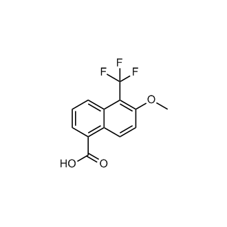 6-Methoxy-5-(trifluoromethyl)-1-naphthoic acid