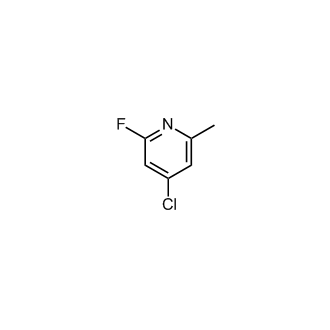 4-Chloro-2-fluoro-6-methylpyridine