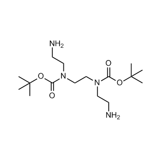 Di-tert-butyl ethane-1,2-diylbis((2-aminoethyl)carbamate)