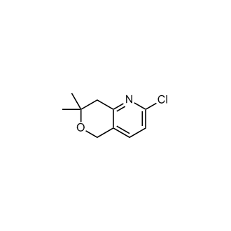 2-Chloro-7,7-dimethyl-7,8-dihydro-5H-pyrano[4,3-b]pyridine