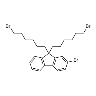 2-Bromo-9,9-bis(6-bromohexyl)-9H-fluorene