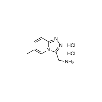 (6-Methyl-[1,2,4]triazolo[4,3-a]pyridin-3-yl)methanamine dihydrochloride