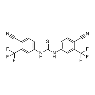 1,3-Bis(4-cyano-3-(trifluoromethyl)phenyl)thiourea