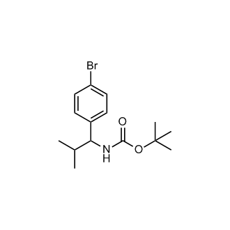 tert-Butyl (1-(4-bromophenyl)-2-methylpropyl)carbamate