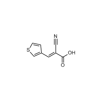 2-Cyano-3-(thiophen-3-yl)acrylic acid
