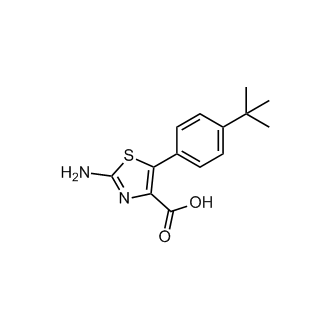 2-Amino-5-(4-(tert-butyl)phenyl)thiazole-4-carboxylic acid