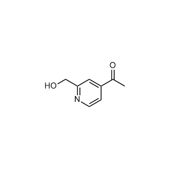 1-(2-(Hydroxymethyl)pyridin-4-yl)ethan-1-one