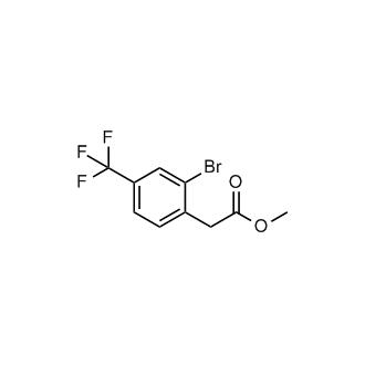 Methyl 2-(2-bromo-4-(trifluoromethyl)phenyl)acetate