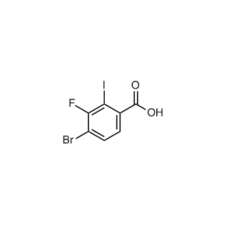 4-Bromo-3-fluoro-2-iodobenzoic acid