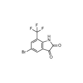 5-Bromo-7-(trifluoromethyl)indoline-2,3-dione