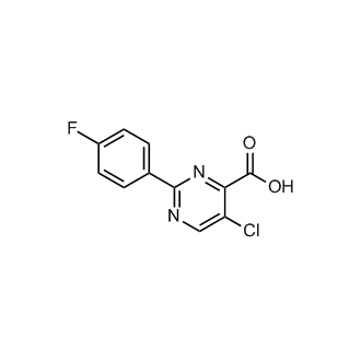 5-Chloro-2-(4-fluorophenyl)pyrimidine-4-carboxylic acid