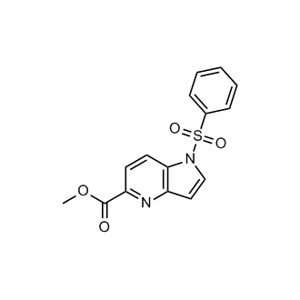 Methyl 1-(phenylsulfonyl)-1H-pyrrolo[3,2-b]pyridine-5-carboxylate
