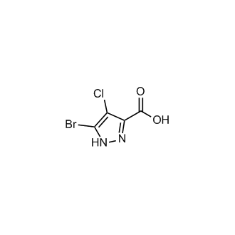 5-Bromo-4-chloro-1H-pyrazole-3-carboxylic acid