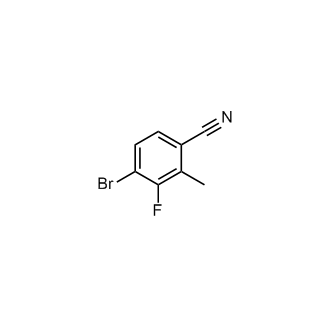 4-Bromo-3-fluoro-2-methylbenzonitrile