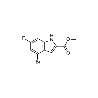 Methyl 4-bromo-6-fluoro-1H-indole-2-carboxylate