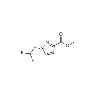 Methyl 1-(2,2-difluoroethyl)-1H-pyrazole-3-carboxylate