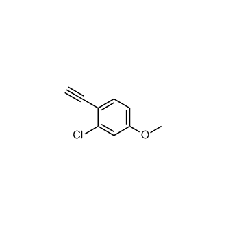2-Chloro-1-ethynyl-4-methoxybenzene
