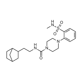 N-(2-(Bicyclo[2.2.1]heptan-2-yl)ethyl)-4-(2-(N-methylsulfamoyl)phenyl)piperazine-1-carboxamide