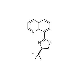 8-[(4R)-4-(1,1-Dimethylethyl)-4,5-dihydro-2-oxazolyl]quinoline