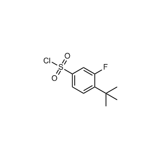 4-(tert-Butyl)-3-fluorobenzenesulfonyl chloride