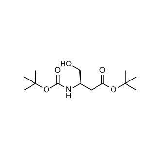 (R)-tert-Butyl 3-((tert-butoxycarbonyl)amino)-4-hydroxybutanoate