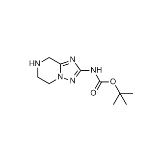 tert-Butyl (5,6,7,8-tetrahydro-[1,2,4]triazolo[1,5-a]pyrazin-2-yl)carbamate