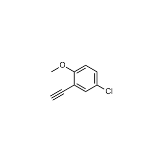 4-Chloro-2-ethynyl-1-methoxybenzene