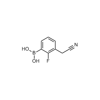 (3-(Cyanomethyl)-2-fluorophenyl)boronic acid