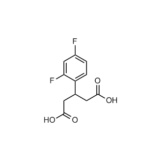 3-(2,4-Difluorophenyl)pentanedioic acid