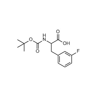 2-((tert-Butoxycarbonyl)amino)-3-(3-fluorophenyl)propanoic acid