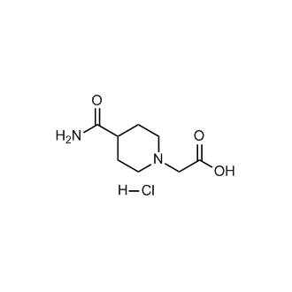 2-(4-Carbamoylpiperidin-1-yl)acetic acid hydrochloride