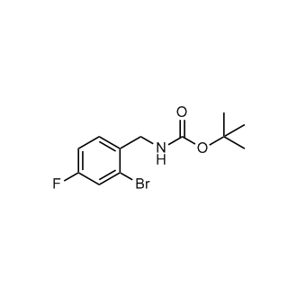 tert-Butyl (2-bromo-4-fluorobenzyl)carbamate