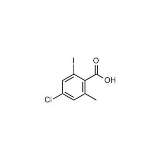 4-Chloro-2-iodo-6-methylbenzoic acid