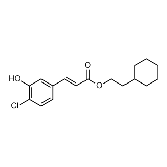 (E)-2-Cyclohexylethyl 3-(4-chloro-3-hydroxyphenyl)acrylate