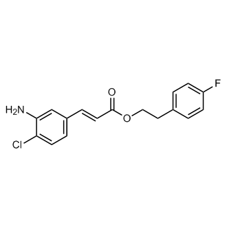 (E)-4-Fluorophenethyl 3-(3-amino-4-chlorophenyl)acrylate