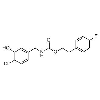 4-Fluorophenethyl 4-chloro-3-hydroxybenzylcarbamate