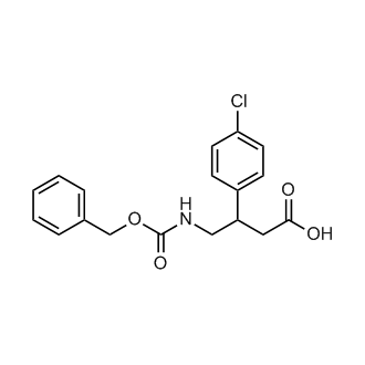 4-(((Benzyloxy)carbonyl)amino)-3-(4-chlorophenyl)butanoic acid
