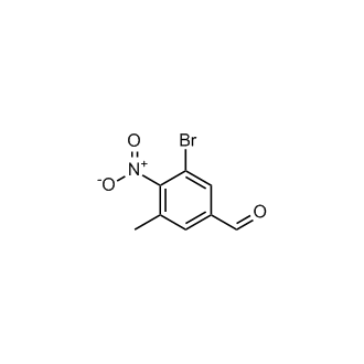 3-Bromo-5-methyl-4-nitrobenzaldehyde